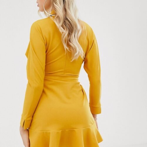 Mustard Shirt Dress