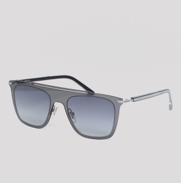 Police Square Sunglasses in Silver
